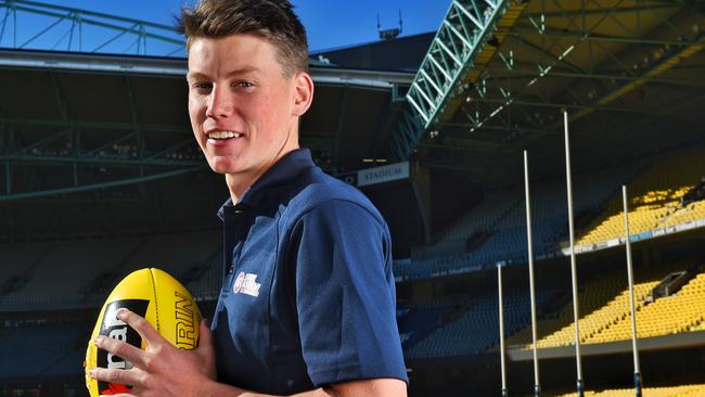 Expected No.1 draft pick Sam Walsh. Picture: Tony Gough