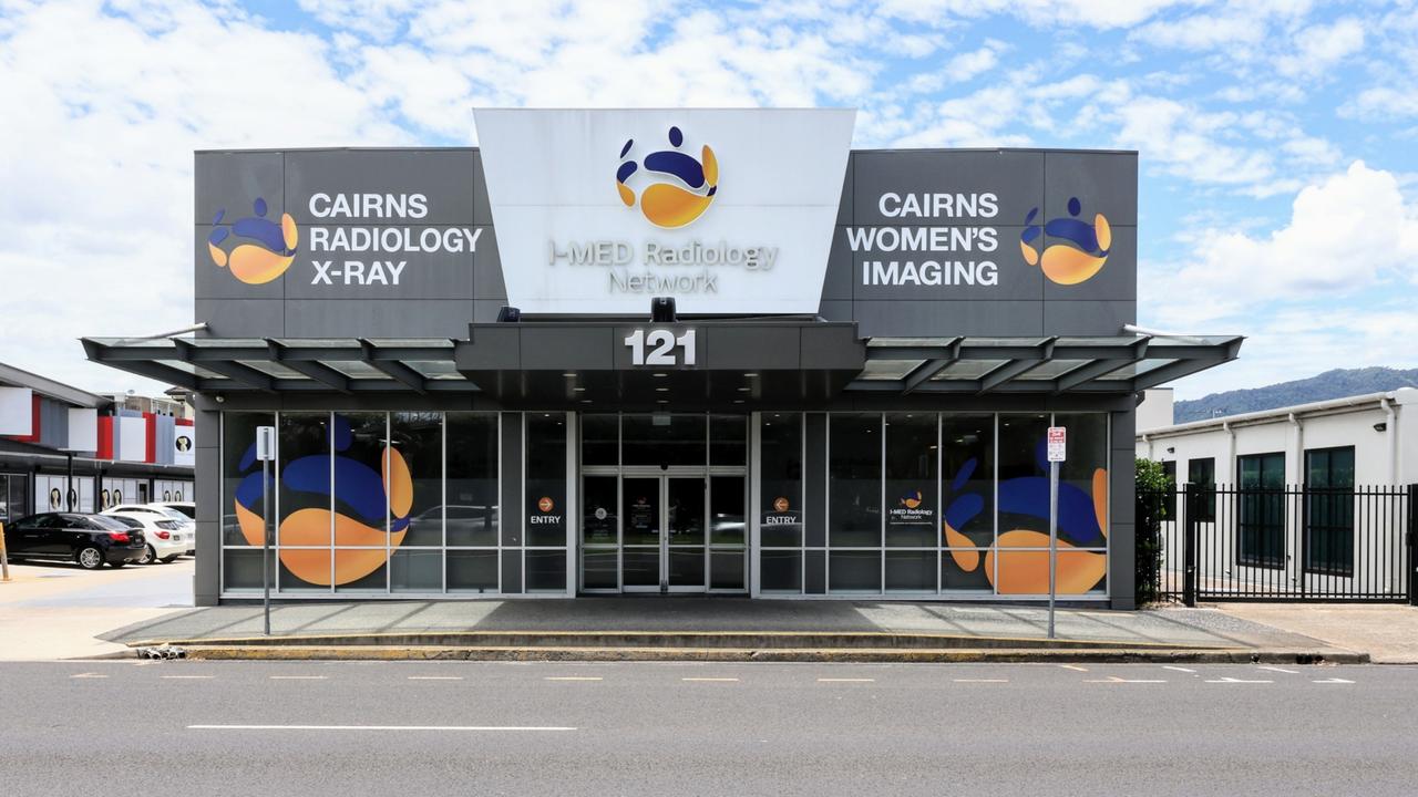 The I-MED Radiology Network building on Sheridan Street. Picture: Brendan Radke