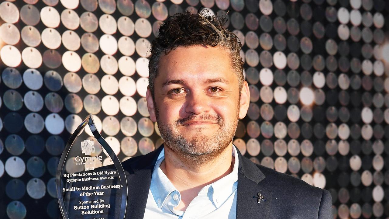 Smyth Studio, winner Small to Medium Business of the Year, at the Gympie Chamber of Commerce Business Awards. Picture: Patrick Woods