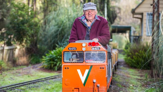 Owner and operator Colin Campbell, 89. Picture: Sarah Matray