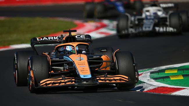 Daniel Ricciardo of Australia driving the McLaren MCL36 Mercedes on track during the F1 Grand Prix of Italy at Autodromo Nazionale Monza on September 11, 2022 in Monza, Italy. Picture: Getty