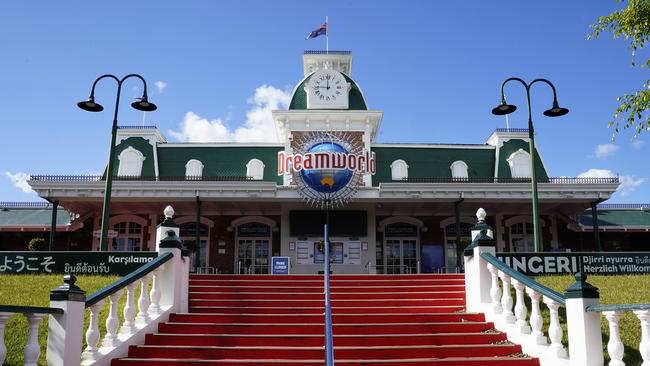 The entrance to Dreamworld theme park on the Gold Coast. Picture: AAP