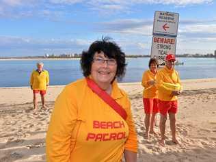 Long-time Caloundra resident and lifesaver Patricia Barry. Picture: John McCutcheon