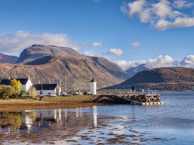 Ben Nevis mountain in the Scottish Highlands.