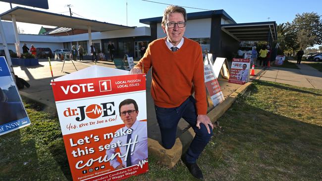 Wagga Wagga by-election candidate Joe McGirr. Picture: Brad Newman