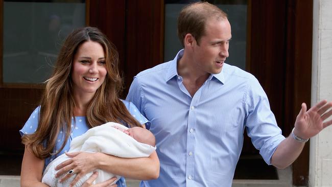 Morning sickness ... the  Duchess of Cambridge was staying at King Edward VII’s Hospital in Marylebone.