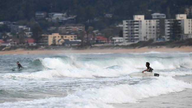 NSW started using modern technology such as drumlines, drones and tagged shark listening stations to protect beachgoers last year. Picture: NCA NewsWire / Jeremy Piper