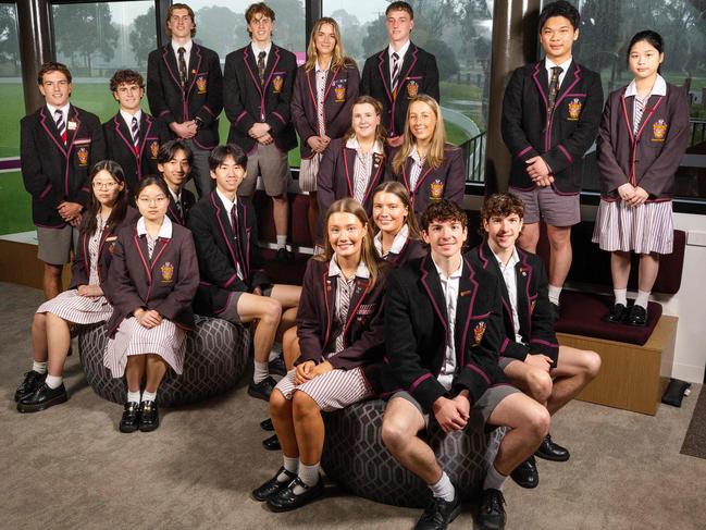 Haileybury College was among the schools that climbed the ranks. Picture: Mark Stewart