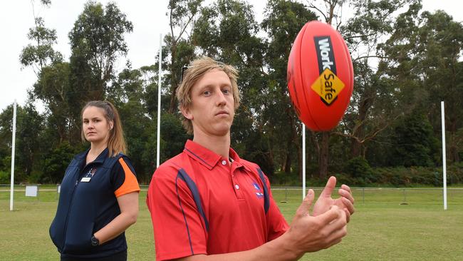 Netball leagues are under threat as their affiliated country football leagues are cancelled. Picture: Josie Hayden