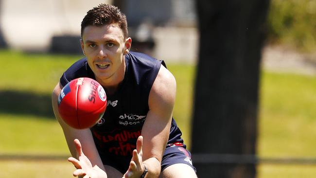 Jake Lever is loving being back in Melbourne. Pic: Michael Klein