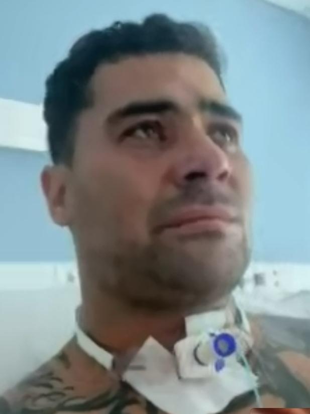 Fifita after recovering from surgery.