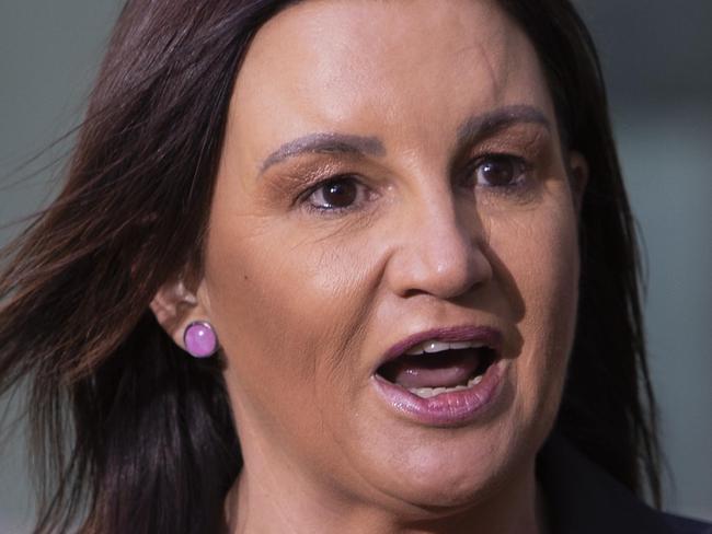 CANBERRA, AUSTRALIA-NCA NewsWire Photos DECEMBER 8 2020.Senator Jacqui Lambie talking about the Brereton Report in Parliament House, Canberra.Picture: NCA NewsWire / Gary Ramage