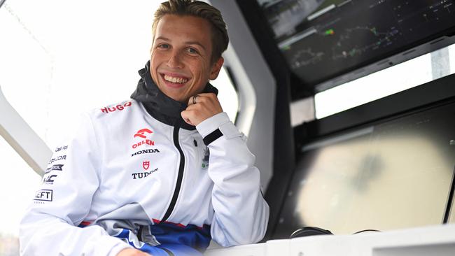 Red Bull reserve driver Liam Lawson is waiting in the wings. Photo: Rudy Carezzevoli/Getty Images/AFP.