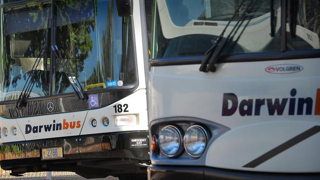 Stock images of the Darwin Bus City Interchange.