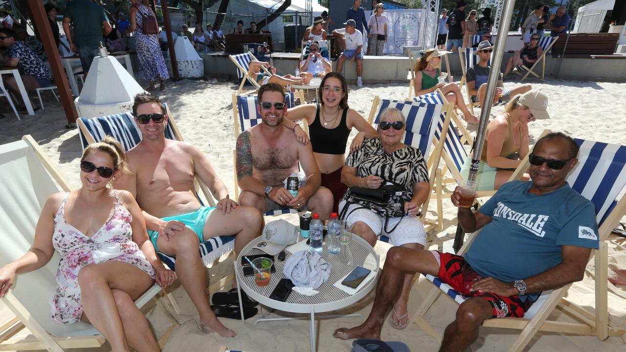 People attending the opening of The Kurrawa Beach Club at Kurrawa Terrace Beachfront. Pic Mike Batterham