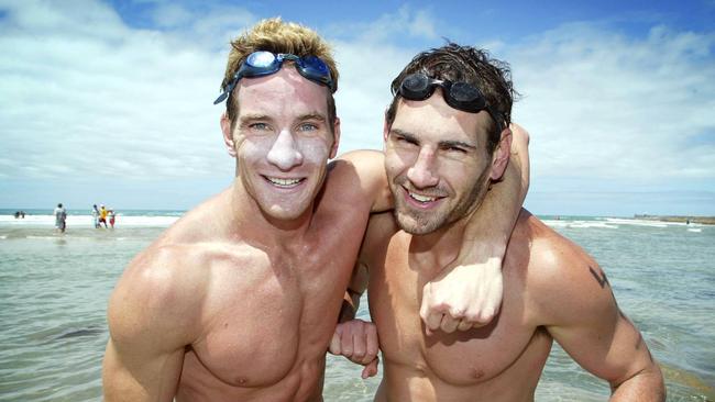 Brothers Ben and Nick Holland are both former AFL players.