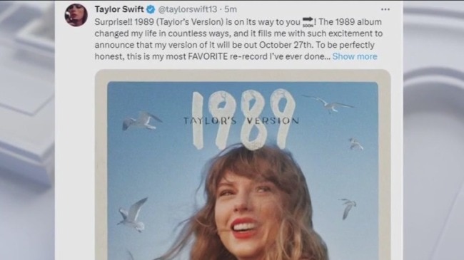 1989 (Taylor's Version) CD  Taylor Swift Official AU Store – Taylor Swift  Official Store AU