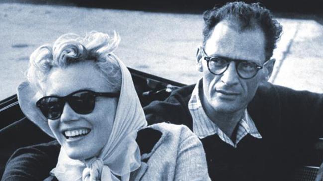 Arthur Miller with Marilyn Monroe in 1956, the year they married. Picture: Paul Schutzer/Getty Images