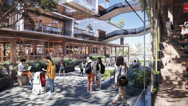 The project is described as the ‘most ambitious campus redevelopment plan under way in Australia at the moment’. Picture: Supplied