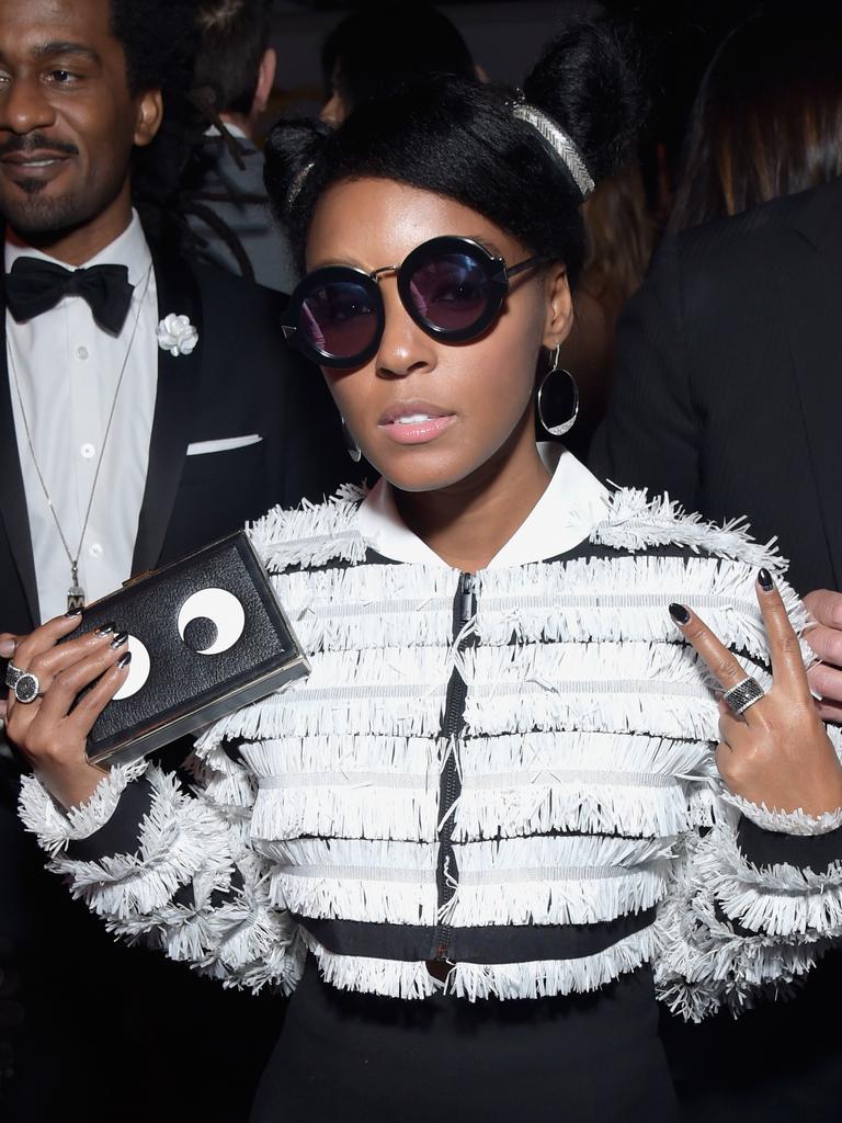 Janelle Monae attends the Warner Music Group GRAMMY Party at Milk Studios on February 12, 2017 in Hollywood, California. Picture: Getty