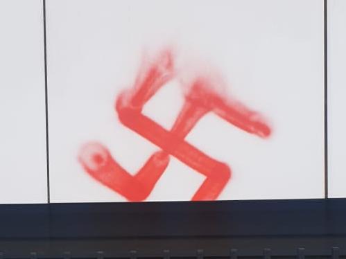 A Melbourne walking track has been sprayed with anti-Semitic graffiti, two months after similar hits on a nearby business and public spaces.