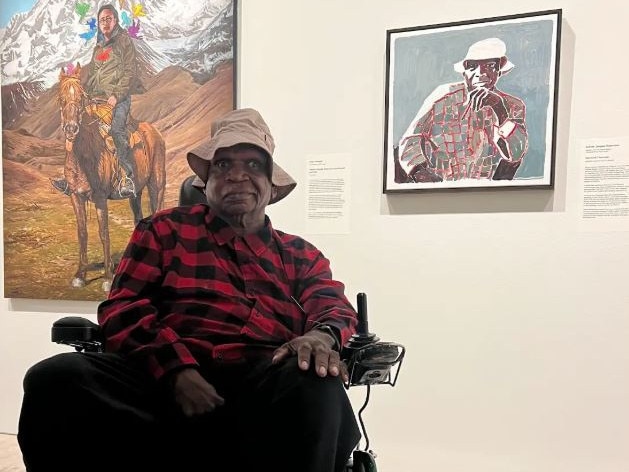Warlpiri man, Papunya-born, Alice Springs, Northern Territory, resident Adrian Jangala Robertson is intimately aware of the importance of creative expression. Picture: Supplied