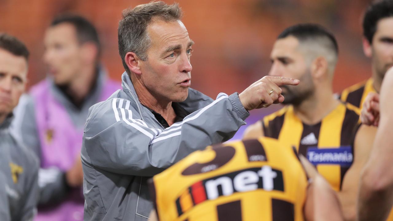 Dermott Brereton believes Alastair Clarkson can coach for “decades” at Hawthorn. Photo: Matt King/AFL Photos/via Getty Images.