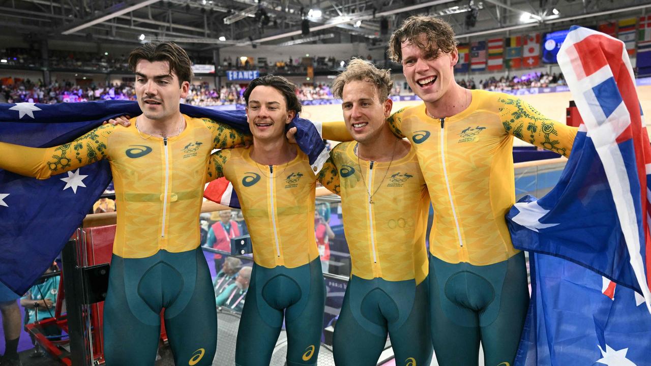 For the first time in two decades, Australia has won men’s team pursuit gold at the Olympics.