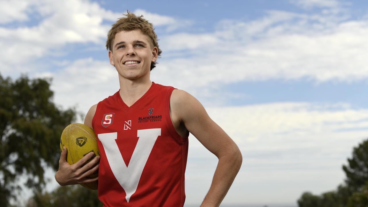 Jackson has been a force for the North Adelaide under-18s this year. Picture: Naomi Jellicoe