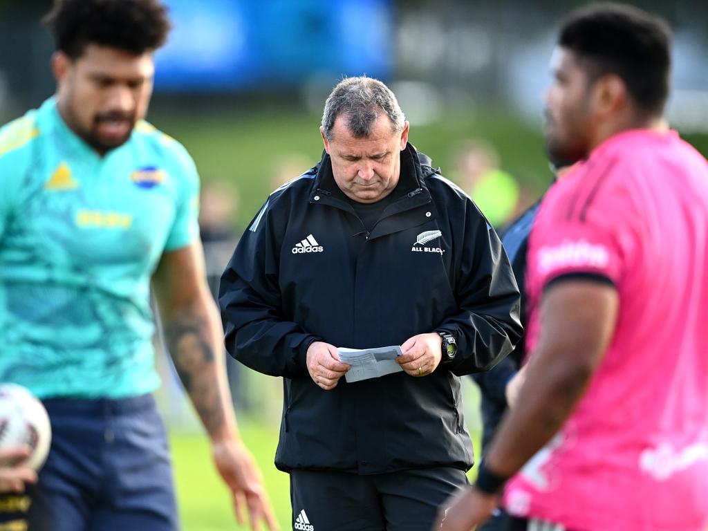 Foster is still trying to get the All Blacks on the right track. Picture: Hannah Peters/Getty Images
