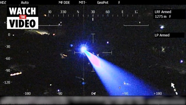 2021: Man charged over laser light pointed at police helicopter