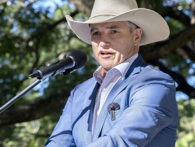 The Katter’s Australian Party (KAP) leader and Member for Traeger, Robbie Katter, could have a big say on Queensland. Picture: Richard Walker