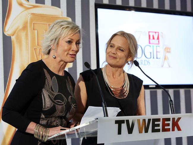 Amanda Keller and Shaynna Blaze hosted the TV Week Logie Awards Nominations Party.