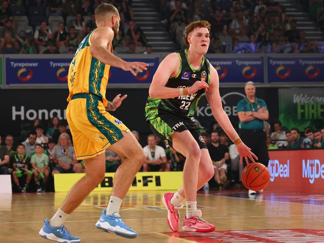 SEM Phoenix Austin Rapp in action for the Phoenix in the NBL. (Photo by Graham Denholm/Getty Images)