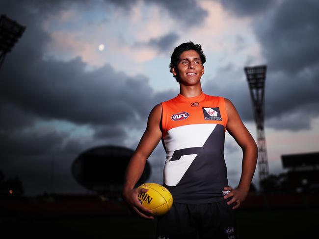 Nick Shipley, the club’s first Western Sydney born and bred player, will make his debut for the GWS Giants. Picture. Phil Hillyard