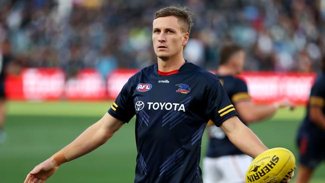 Jordan Dawson hasn’t posted the big scores his owners expected. Picture: James Elsby/AFL Photos via Getty Images