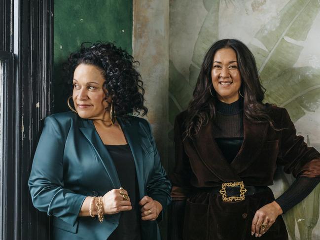 Vika and Linda Bull are coming back to Araluen Arts Centre in Alice Springs October 19, 2024, for their only Territory show. Picture: Brian Purnell