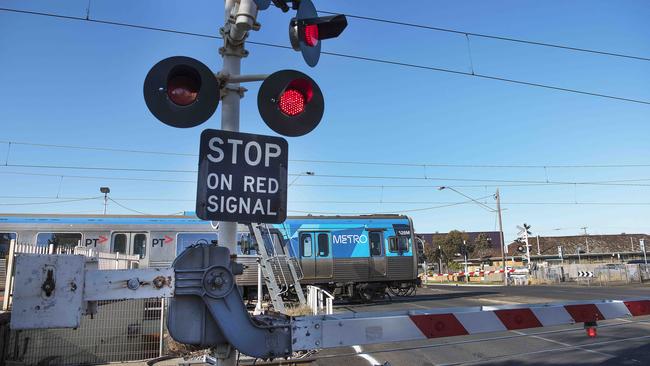 Moonee Valley Council will consider taking the state government to court over the level crossing removal on Buckley St, Essendon. Picture: Ellen Smith