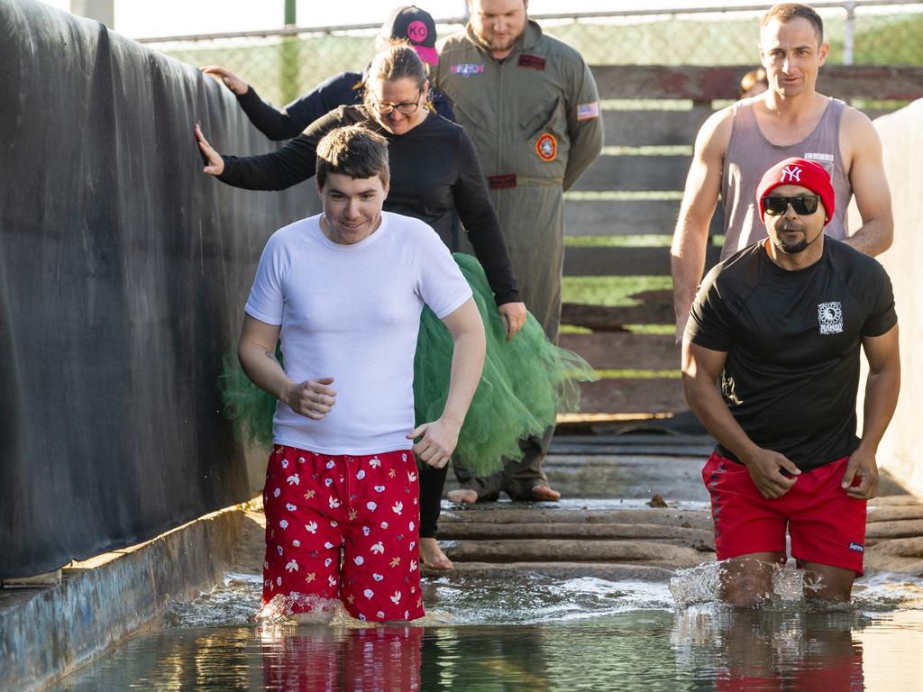 Take the Plunge fundraiser for cystic fibrosis (CF) at Clifford Park |  photos | The Chronicle