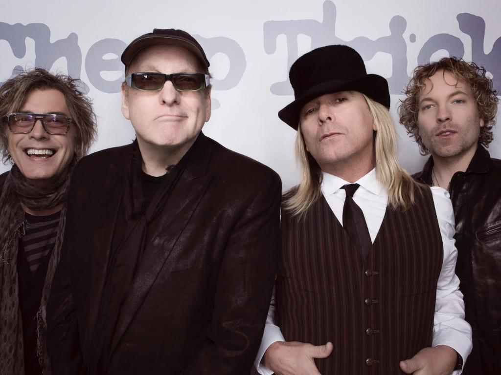 Promoter Andrew McManus said all the bands, including Cheap Trick (pictured), had been inoculated against coronavirus. Picture: Supplied