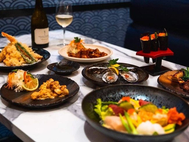 An array of customer favourites at Oyama. Picture: Oyama Japanese Restaurant