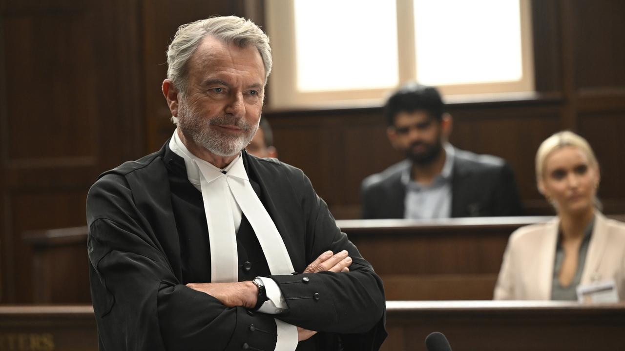 Sam Neill has played barrister Brett Colby on the first two seasons of The Twelve. Picture: David Dare Parker