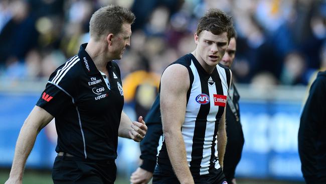 Heath Shaw hasn’t spoken to Nathan Buckley about his departure from Collingwood.