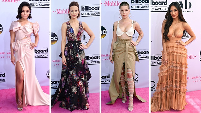 Stars hit the red carpet at the 2017 Billboard Music Awards in Las Vegas. Picture: Supplied