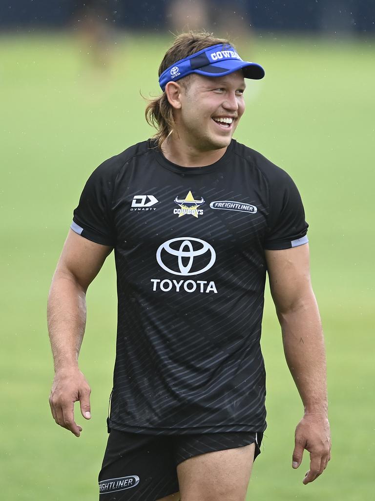 Reuben Cotter of the Cowboys. Picture: Getty Images