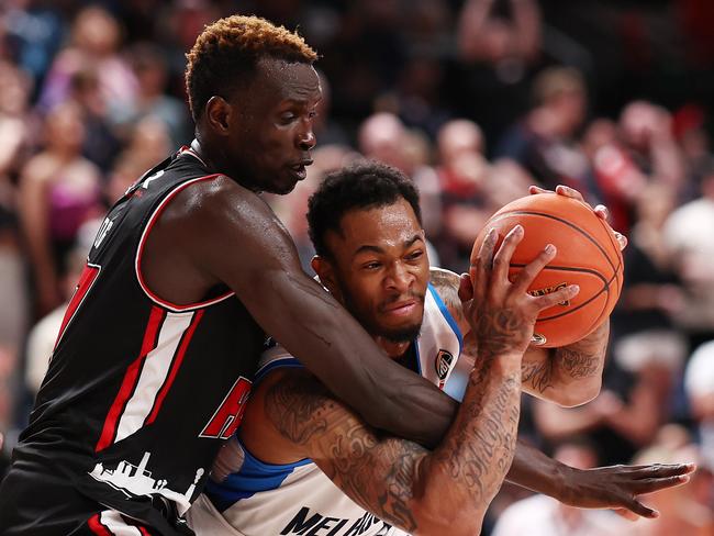 United coach Dean Vickerman believes there wasn’t much in the incident. Picture: Mark Metcalfe/Getty Images