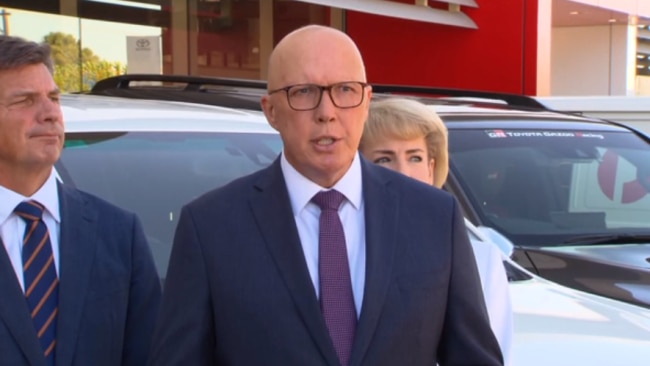 Peter Dutton fires back at Labor over criticism for attending mining ...