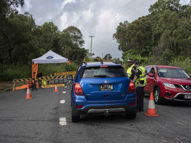 Entry into Yarrabah was also highly policed during the initial Covid-19 outbreak in 2020 due fears it would seed into the community. Picture: Brian Cassey.