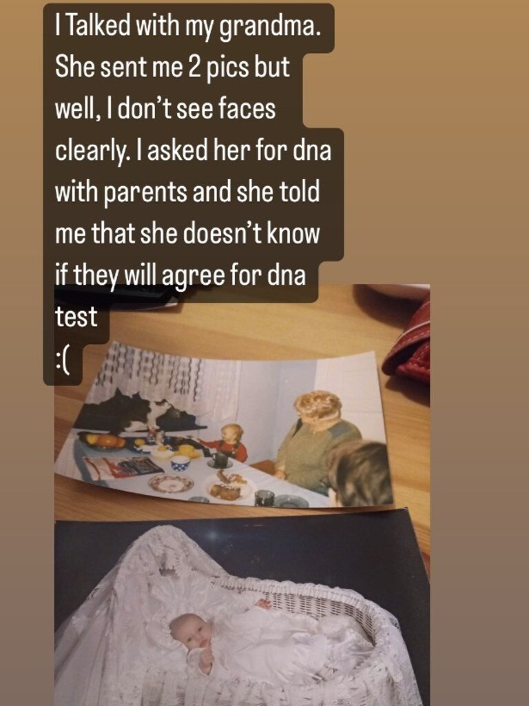 She said the only evidence her grandma has supplied is hard to verify. Picture: Instagram/iammadeleinemccan