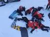 Three injured in snowfield chairlift fall
